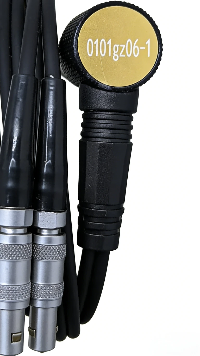 2 MHz Dual Element Contact UT Probe For Gas Cylinder Ultrasonic Flaw Detector high quality